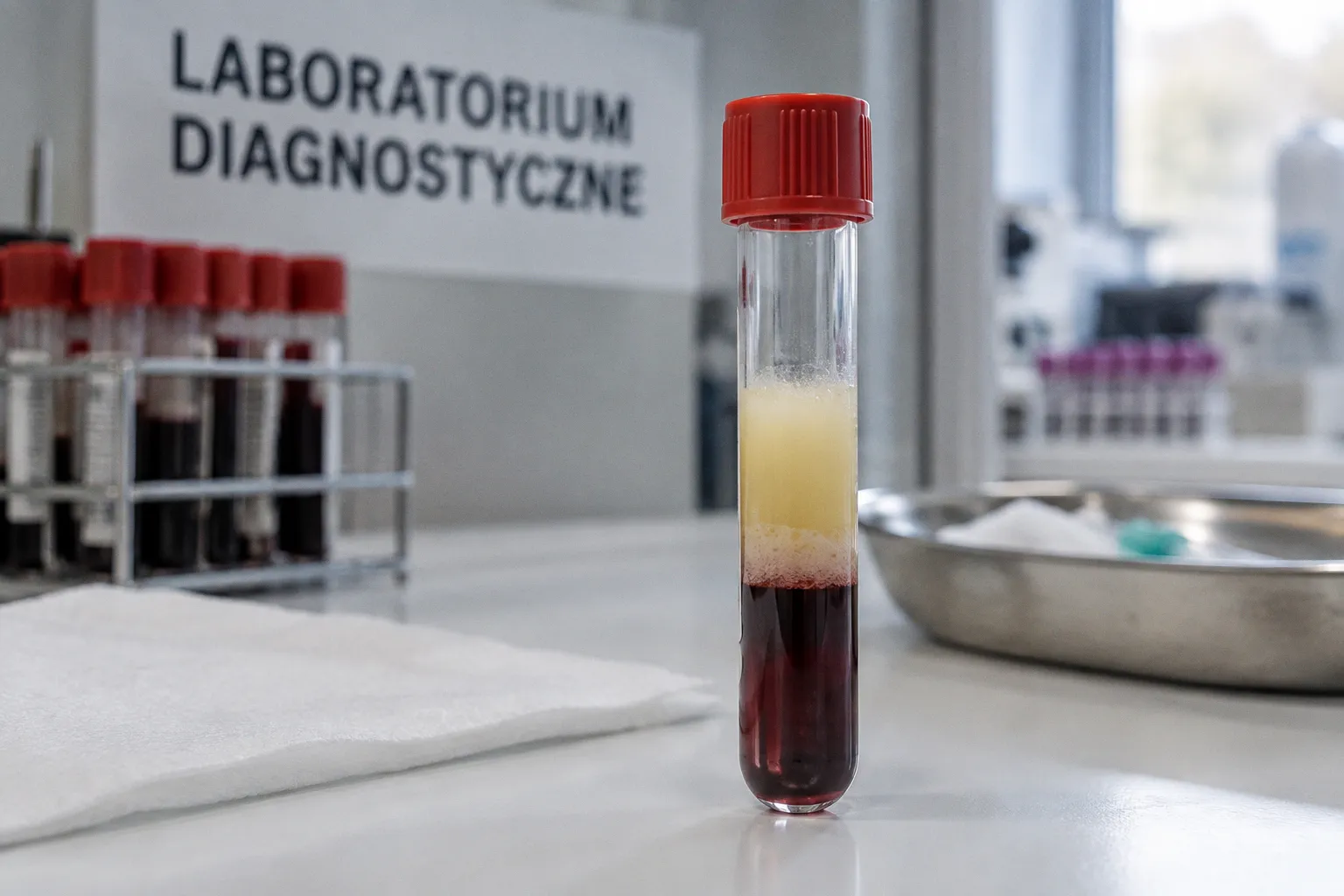 Błędy przed lipidogramem: przypadek zafałszowanego wyniku