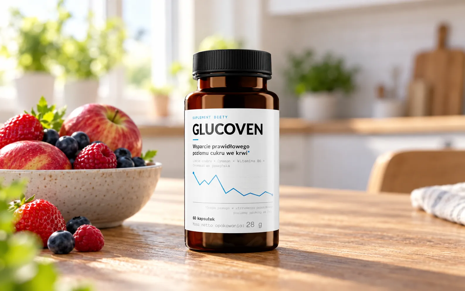 Glucoven — opakowanie na co dzień