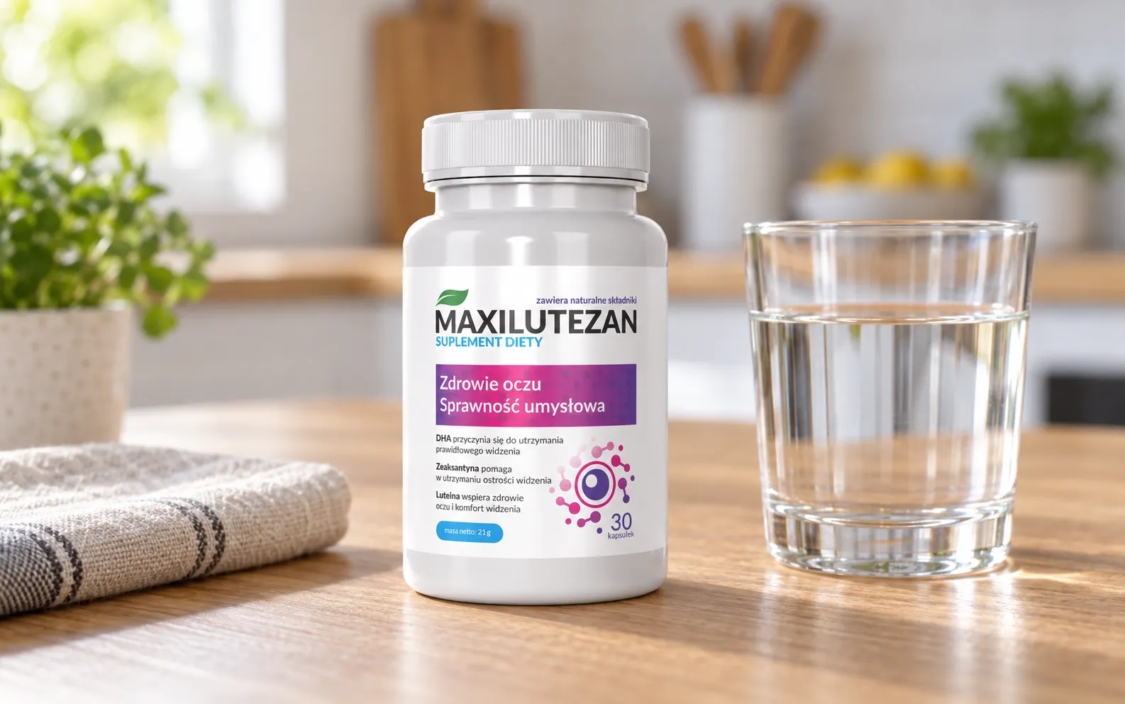 Maxilutezan — opakowanie na co dzień