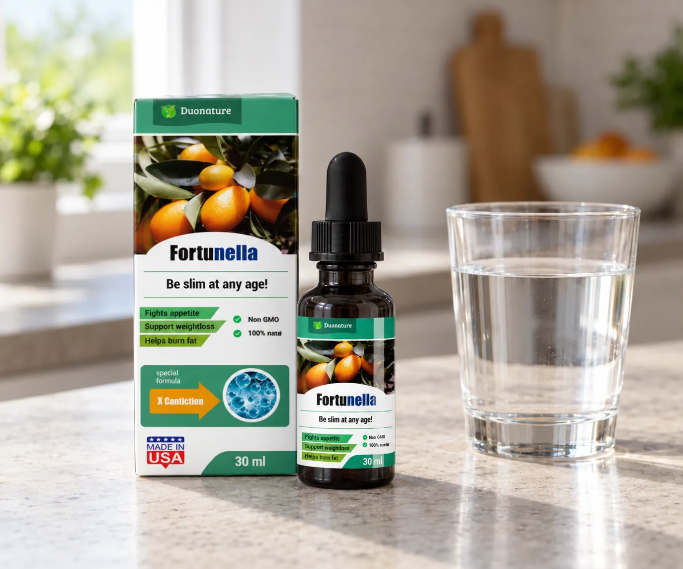 Fortunella — opakowanie na co dzień