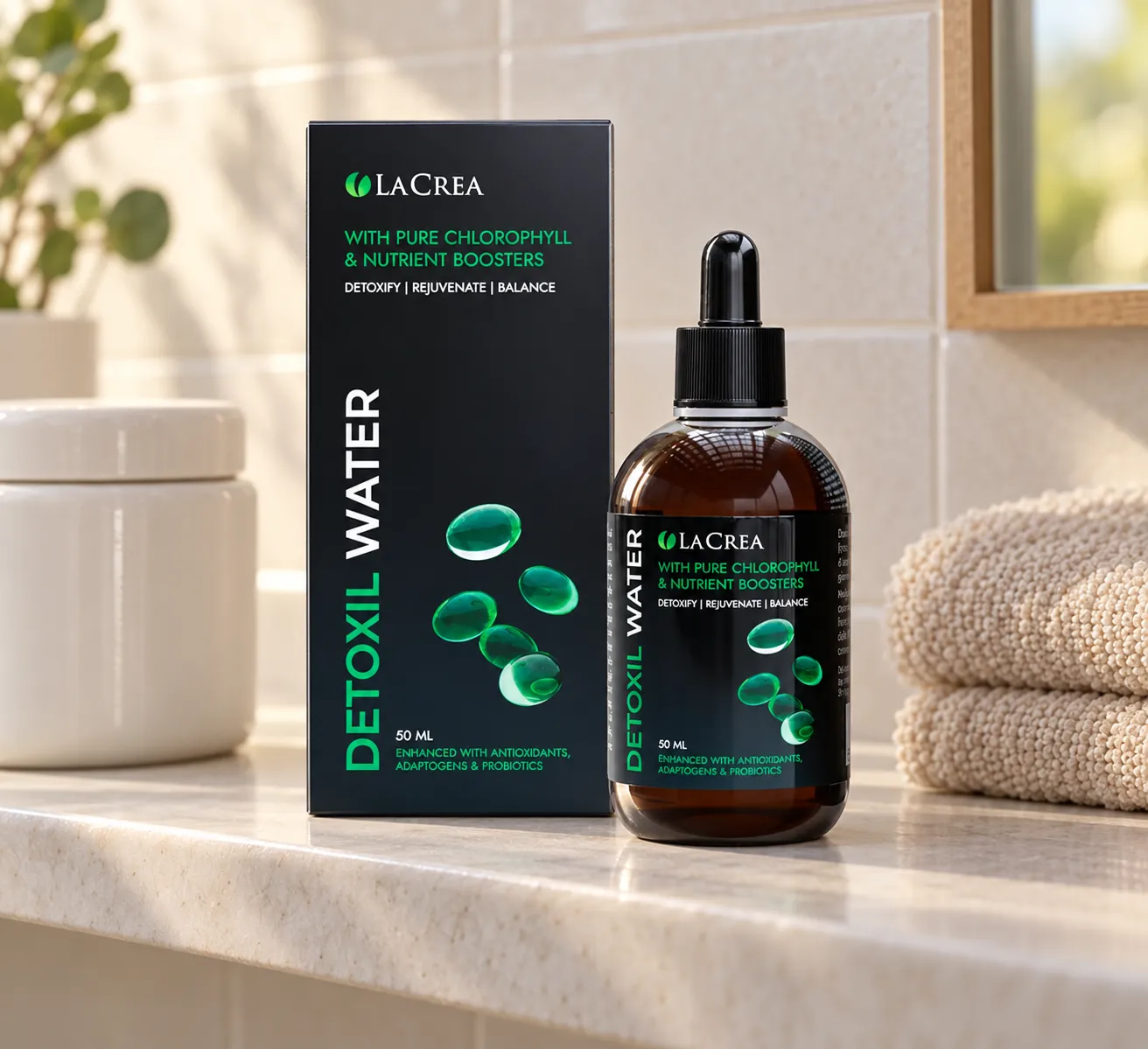 Detoxil Water Parasites — opakowanie na co dzień