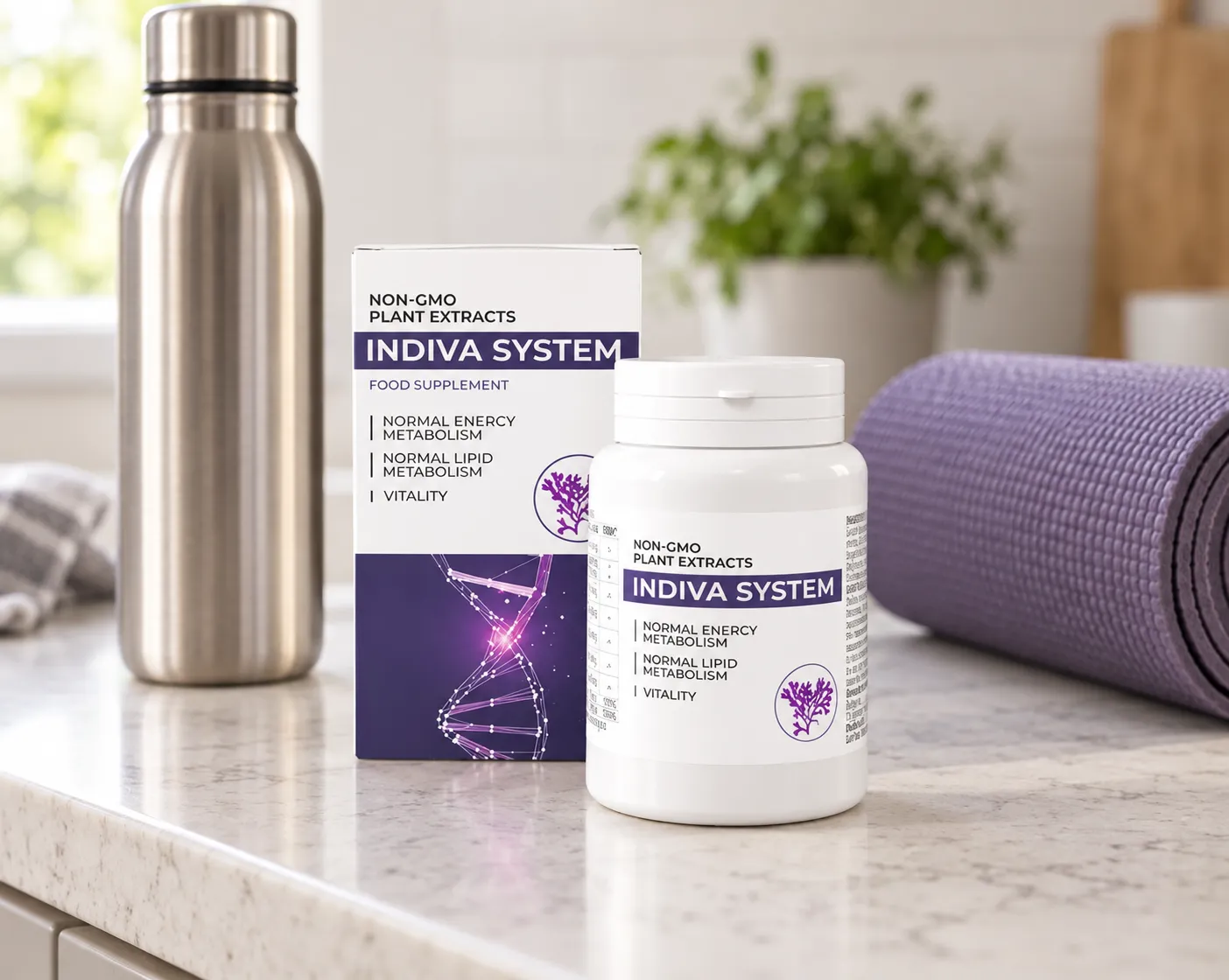 INDIVA SYSTEM — opakowanie na co dzień