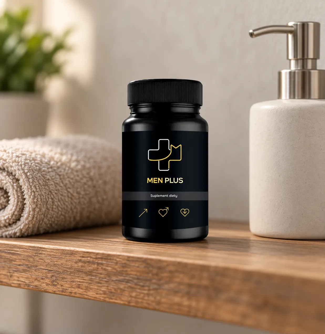 Men Plus — opakowanie na co dzień
