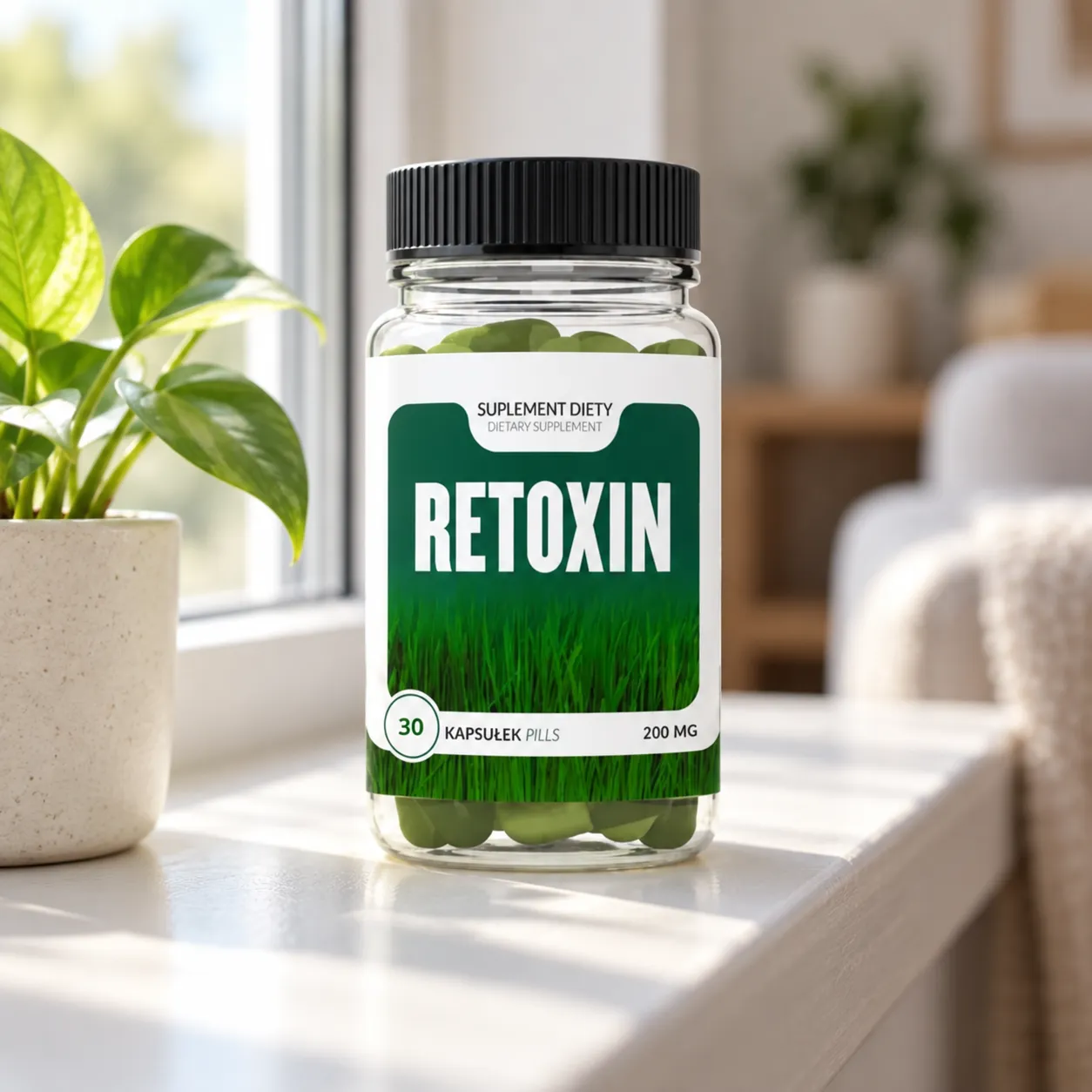 Retoxin — opakowanie na co dzień