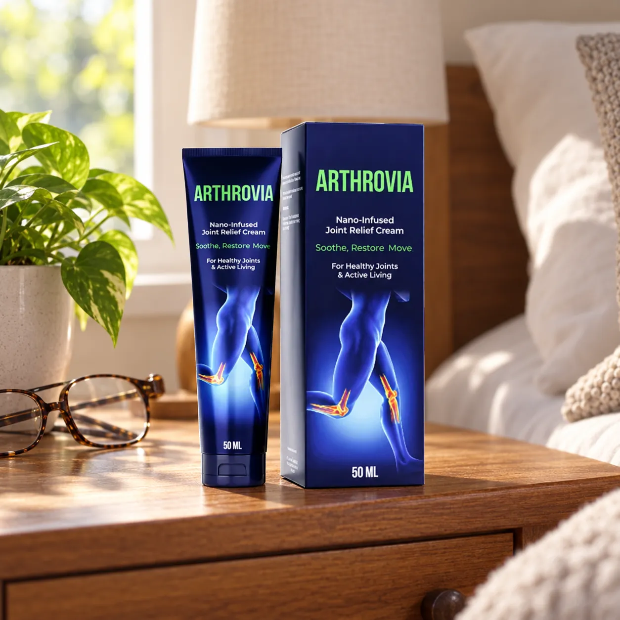 Arthrovia — opakowanie na co dzień