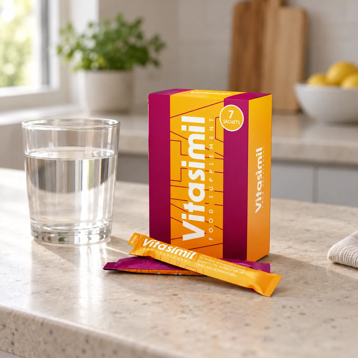 Vitasimil — opakowanie na co dzień