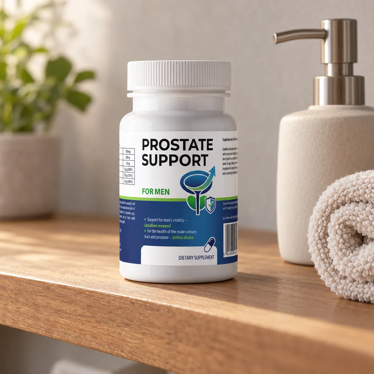 Prostate Support — opakowanie na co dzień